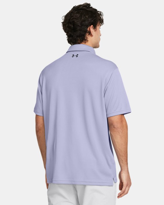 Herren UA Tech™ Poloshirt, Purple, pdpMainDesktop image number 1